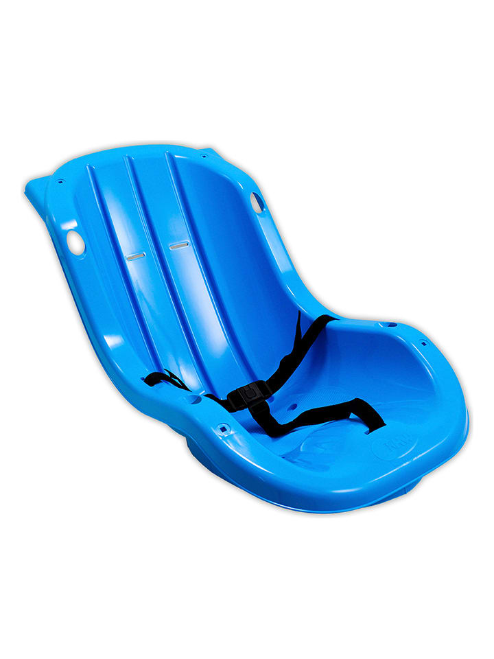 KHW Sanki "Snow Baby Fun" w kolorze niebiesko-antracytowym - 12 m+ rozmiar: onesize