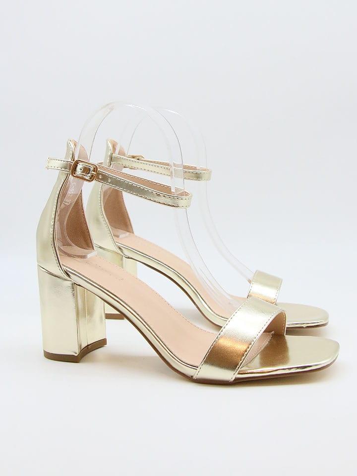 Belucci Sandały w kolorze złotym rozmiar: 40