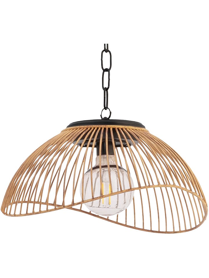 Inkazen Lampa wisząca LED w kolorze jasnobrązowym - 16 cm - Ø 30 cm rozmiar: onesize