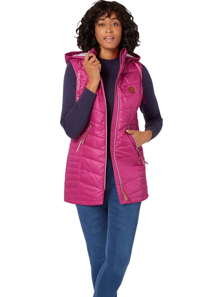 WITT WEIDEN Kamizelka pikowana w kolorze różowym rozmiar: 40