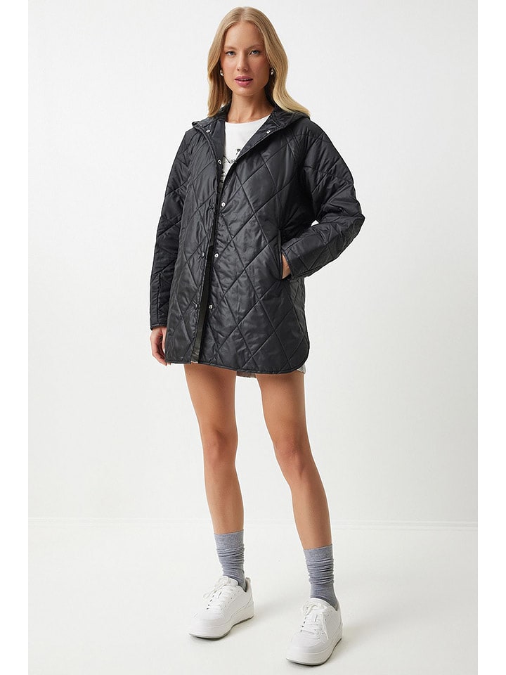 Happiness Istanbul Kurtka przejściowa w kolorze czarnym rozmiar: onesize