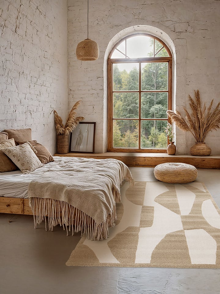 bobochic Dywan "Elior" w kolorze brązowym rozmiar: 200x290 cm