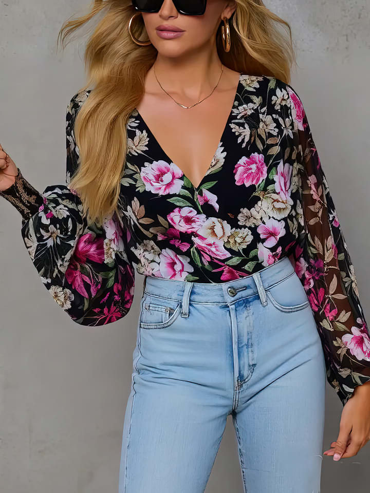 LA Angels Bluzka w kolorze czarnym rozmiar: M