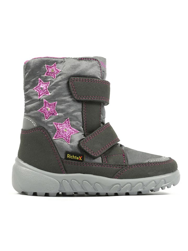 Richter Shoes Kozaki zimowe "Husky" w kolorze szarym rozmiar: 31