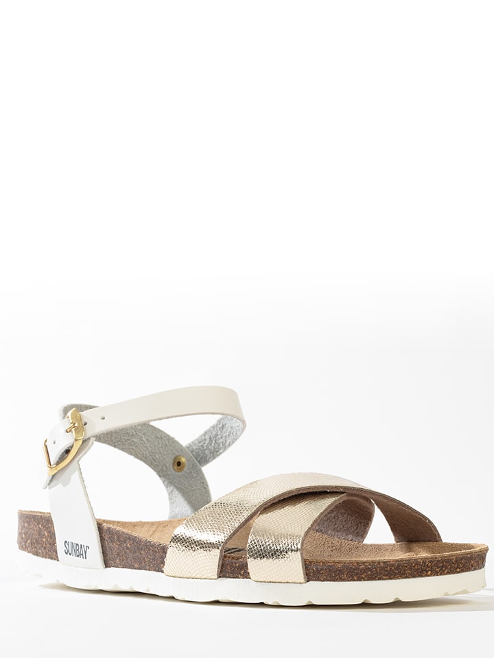 Sunbay Sandały "Albany" w kolorze złotym rozmiar: 39