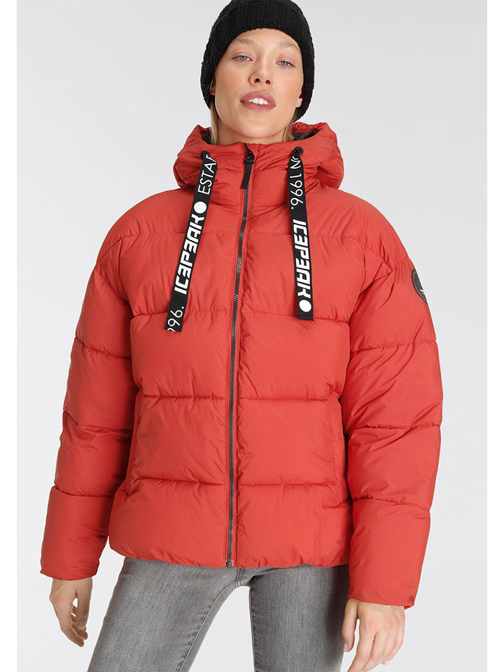 Icepeak Kurtka pikowana "Vacha" w kolorze czerwonym rozmiar: 40