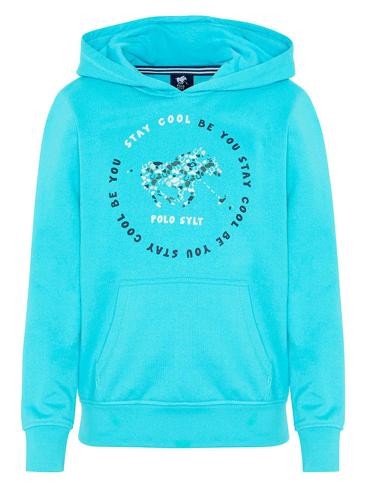 Polo Sylt Bluza w kolorze turkusowym rozmiar: 170/176