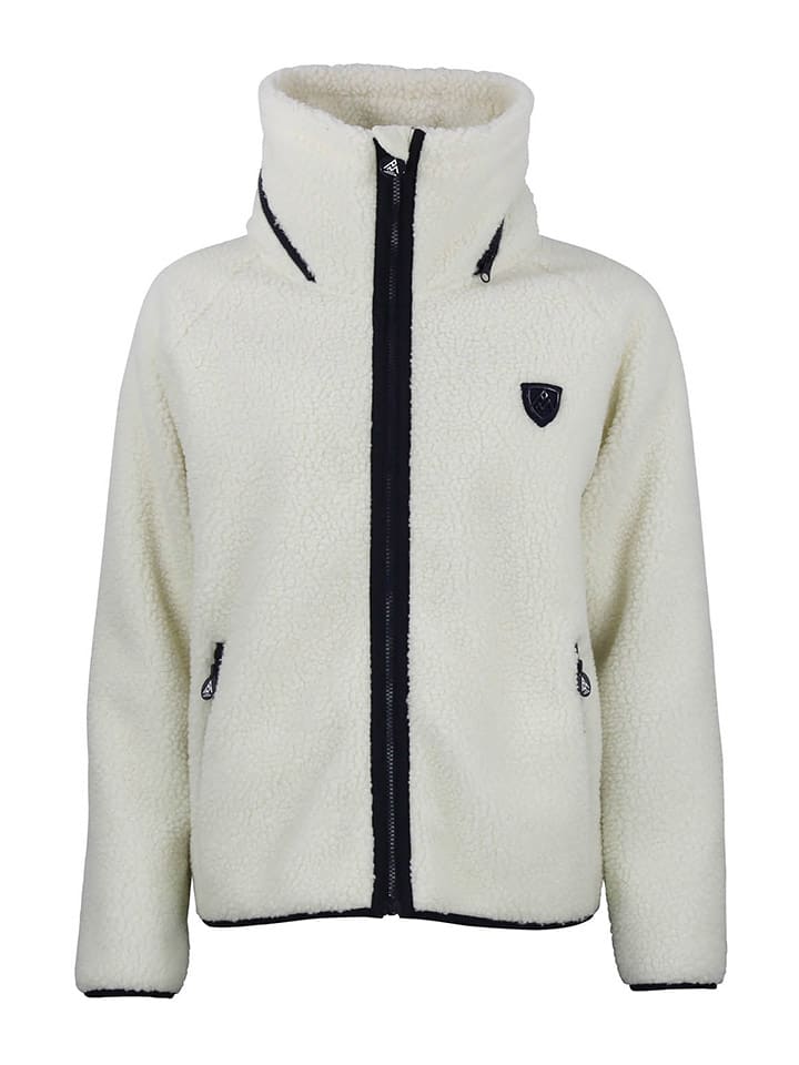 Peak Mountain Kurtka polarowa "Amay" w kolorze kremowym rozmiar: S