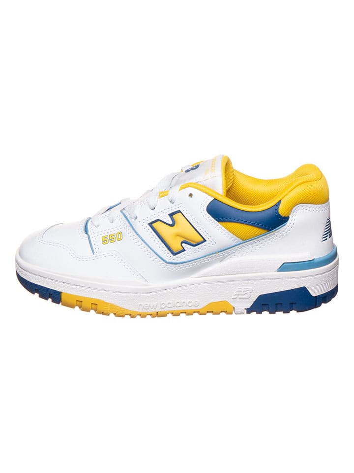 New Balance Sneakersy w kolorze biało-żółto-niebieskim rozmiar: 35,5