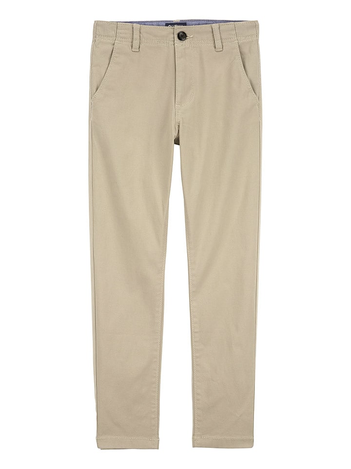 OshKosh Spodnie w kolorze beżowym rozmiar: 116