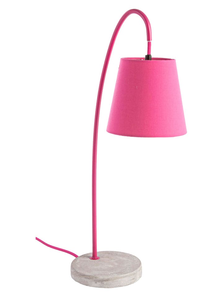 Bizzotto Lampa stołowa w kolorze różowym - 30 x 54 cm rozmiar: onesize