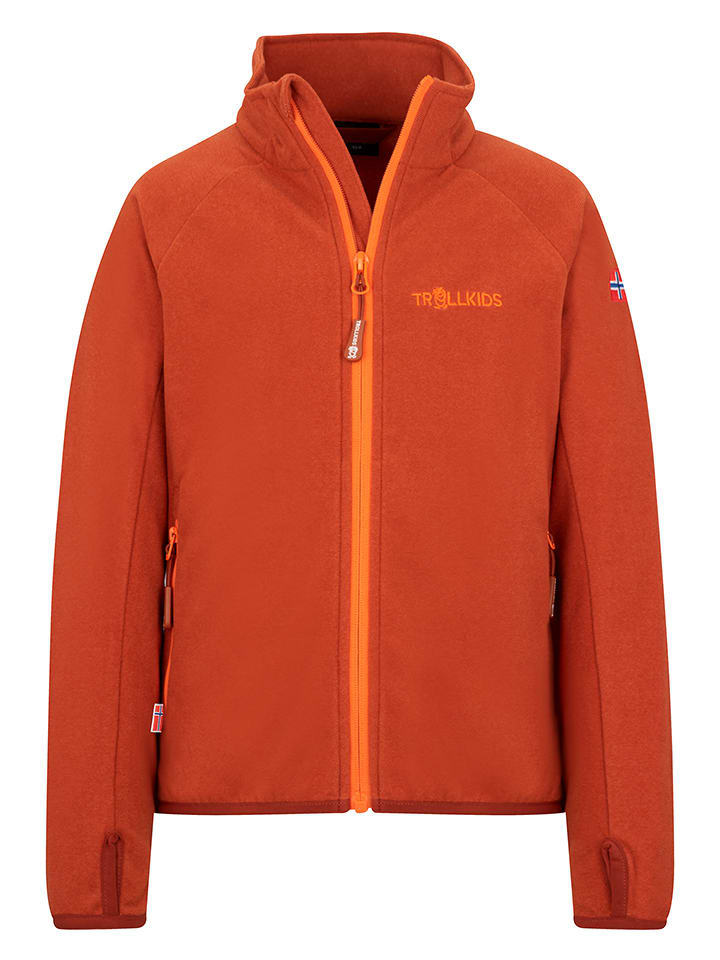 Trollkids Kurtka polarowa "Noresund" w kolorze czerwonym rozmiar: 176