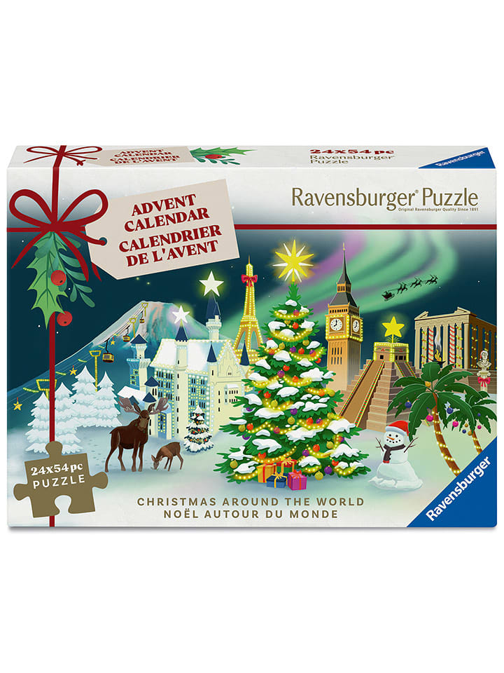 Ravensburger Kalendarz adwentowy "Minipuzzle" - 12+ rozmiar: onesize