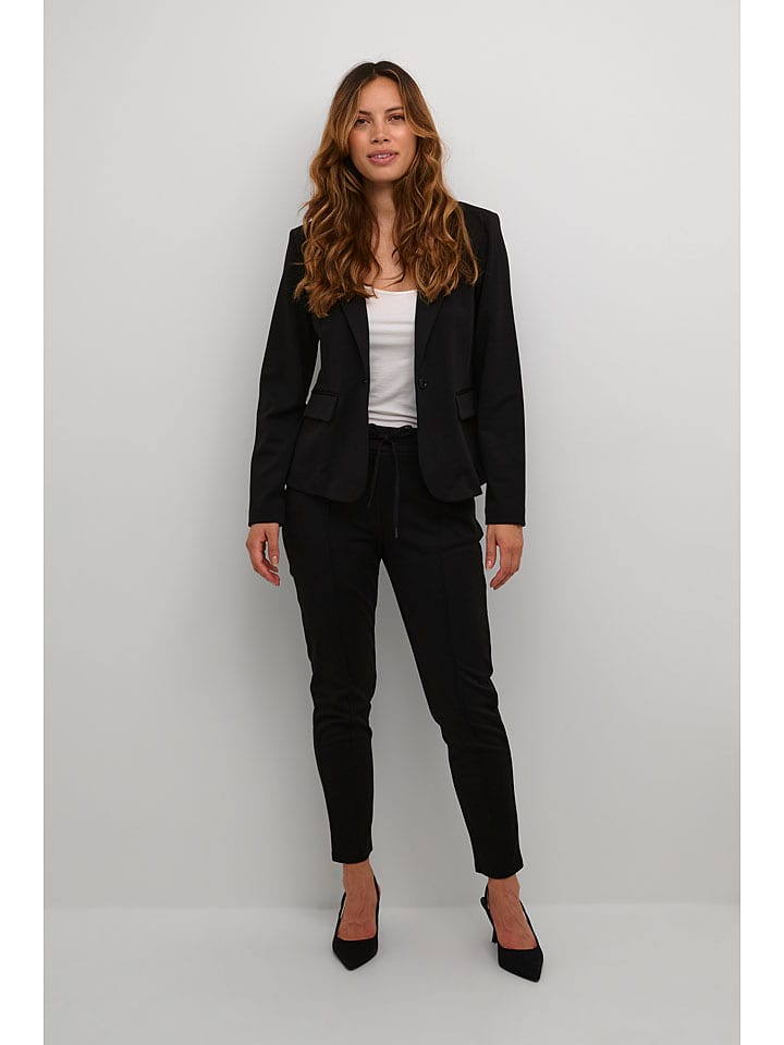 CULTURE Spodnie w kolorze czarnym rozmiar: 44