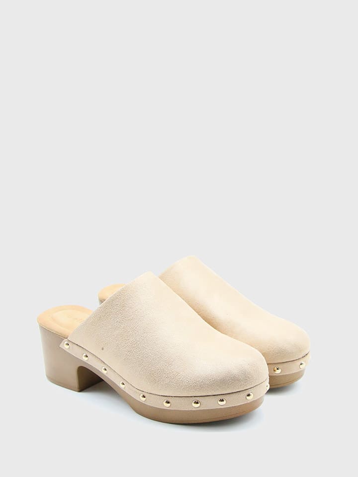 Bellucci Chodaki w kolorze beżowym rozmiar: 40