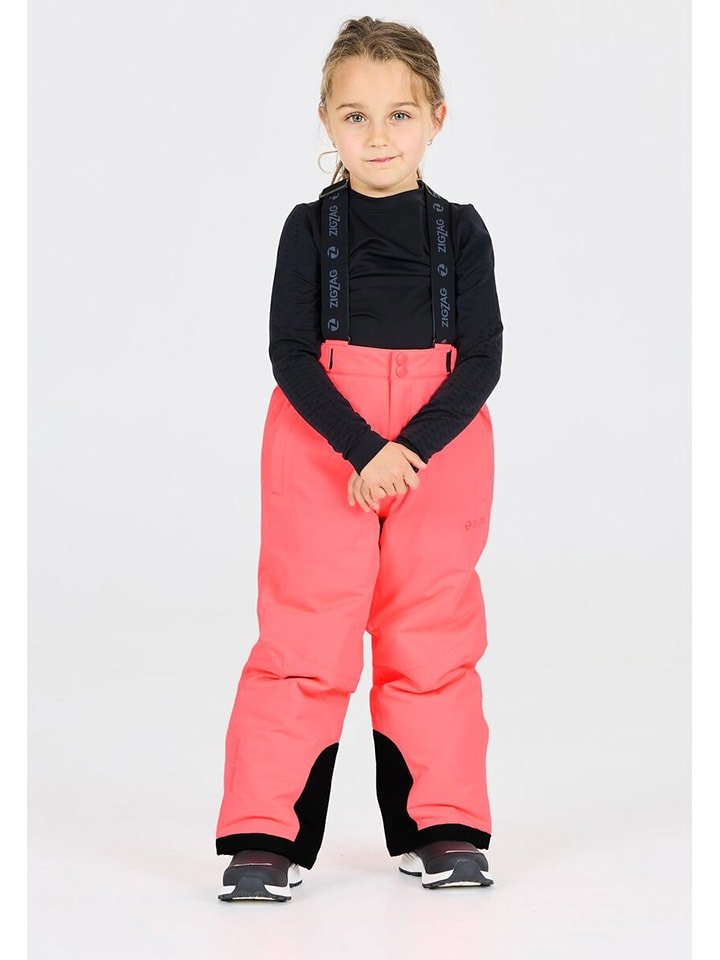 Zigzag Spodnie narciarskie "W-PRO 10000" w kolorze jasnoróżowym rozmiar: 152/158