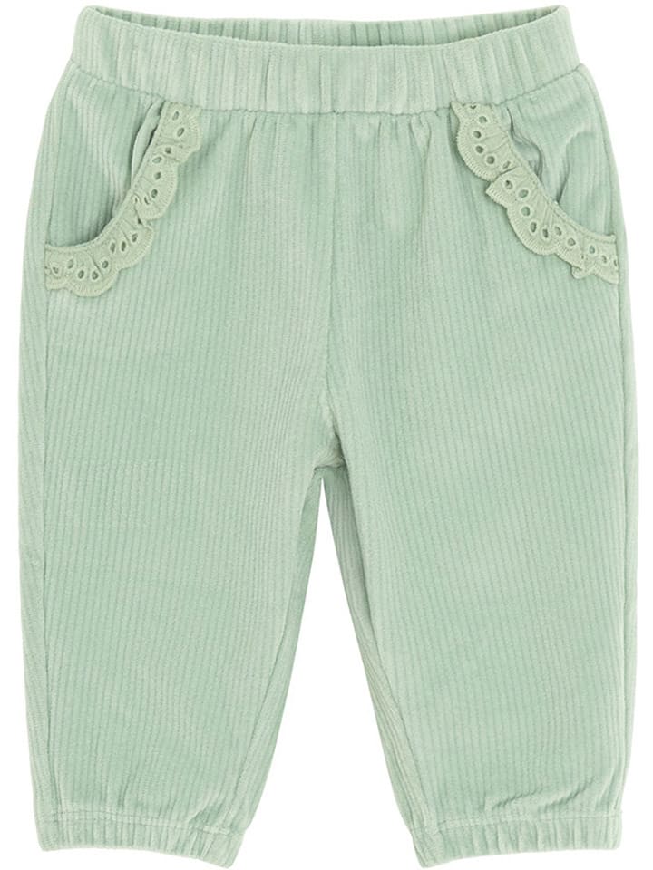 COOL CLUB Spodnie dresowe w kolorze zielonym rozmiar: 68