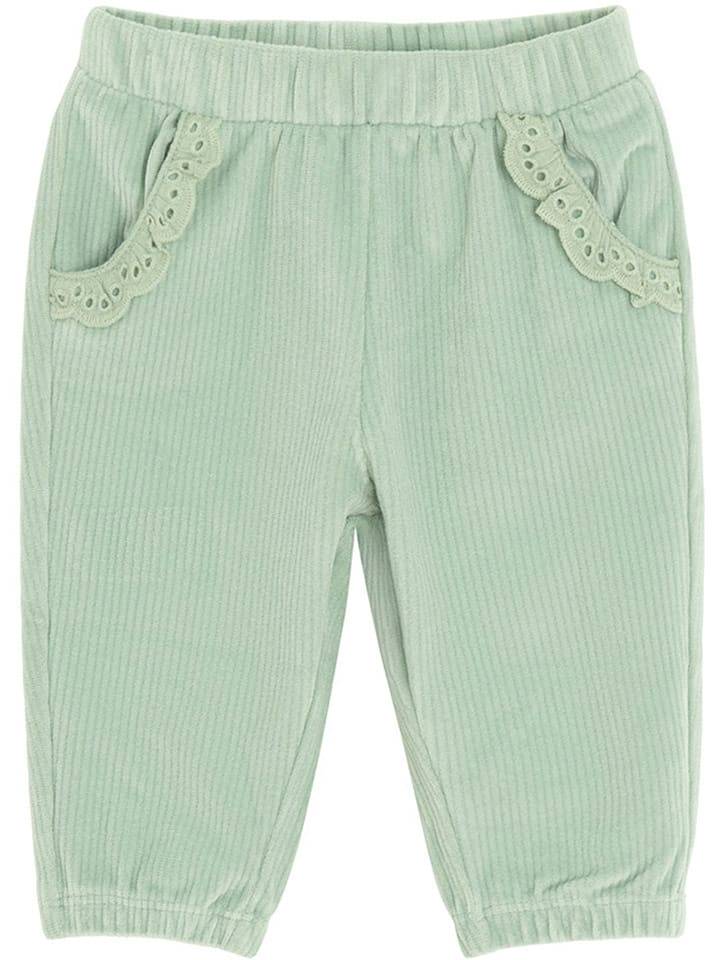 COOL CLUB Spodnie dresowe w kolorze zielonym rozmiar: 68