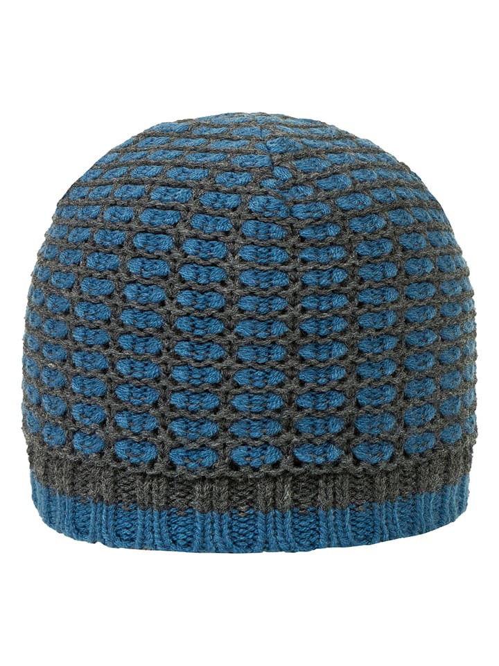 Döll Dzianinowa czapka w kolorze niebieskim rozmiar: 55 cm
