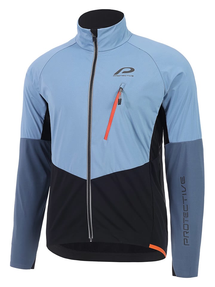 Protective Kurtka softshellowa ''Beat Street 2.0'' w kolorze czarno-błękitnym rozmiar: XL