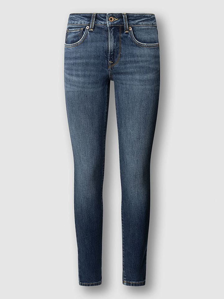 Pepe Jeans Dżinsy - Skinny fit - w kolorze granatowym rozmiar: W25/L32