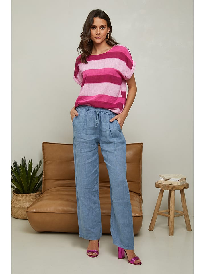 Fleur de Lin Koszulka "Epicea" w kolorze różowym rozmiar: M