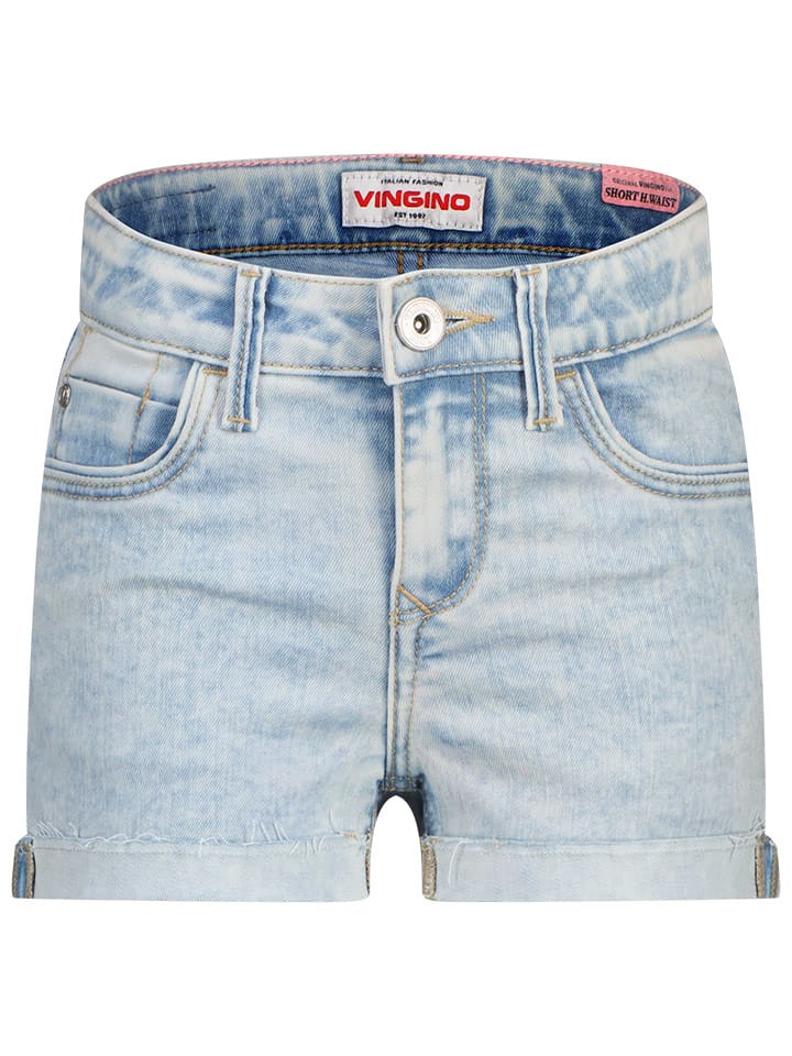 Vingino Szorty dżinsowe "Diletta" w kolorze błękitnym rozmiar: 116