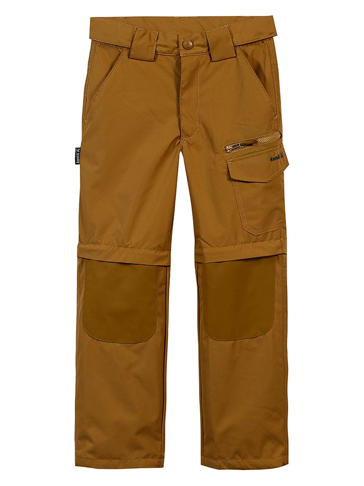 Kamik Spodnie funkcyjne Zipp-off "Slayer" w kolorze jasnobrązowym rozmiar: 92