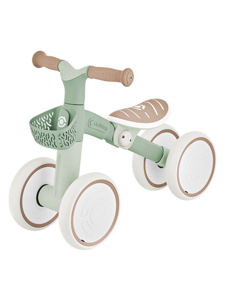 GLOBBER Rowerek biegowy "Learning Bike Eco" w kolorze zielonym - 12 m+ rozmiar: onesize