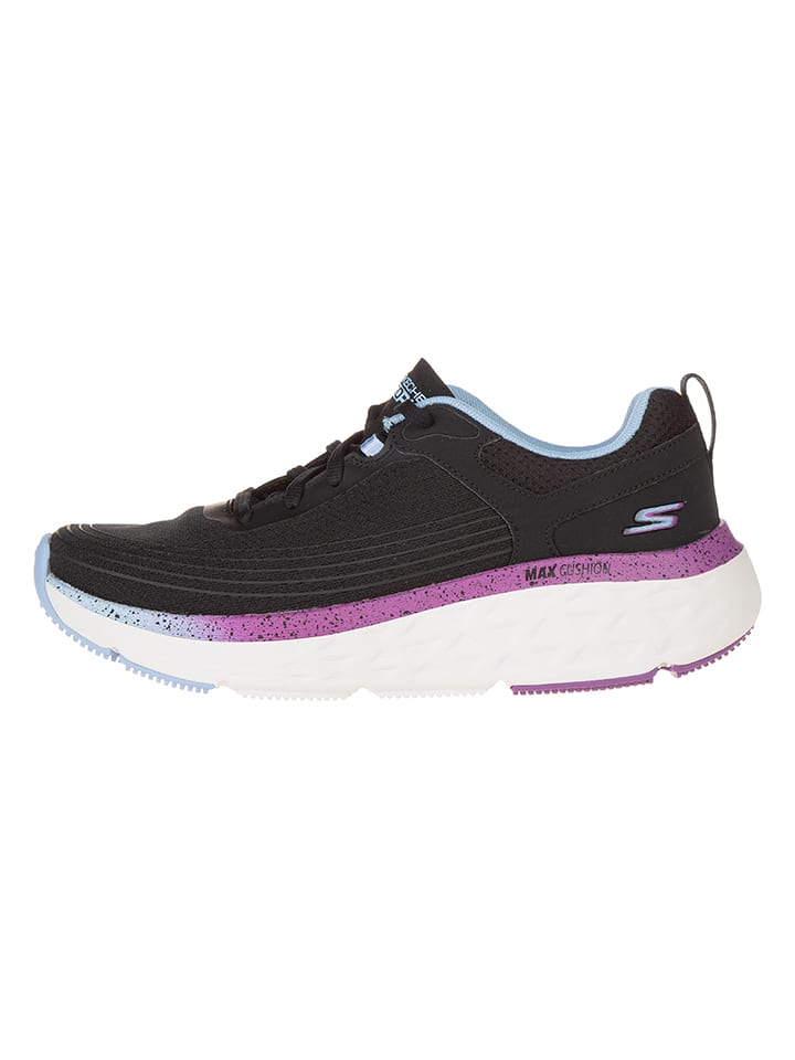Skechers Sneakersy "Delta Sunny Road" w kolorze czarno-fioletowym rozmiar: 39,5