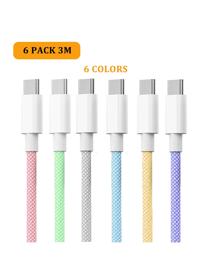 SmartCase Kable (6 szt.) w różnych kolorach do szybkiego ładowania rozmiar: onesize