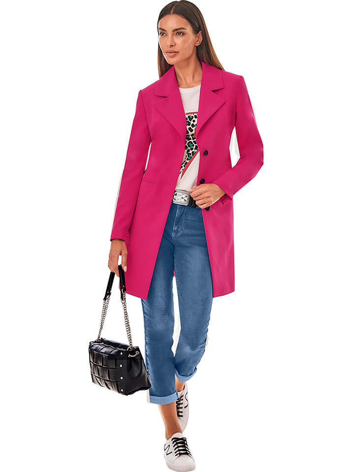 Heine Płaszcz przejściowy w kolorze różowym rozmiar: 36