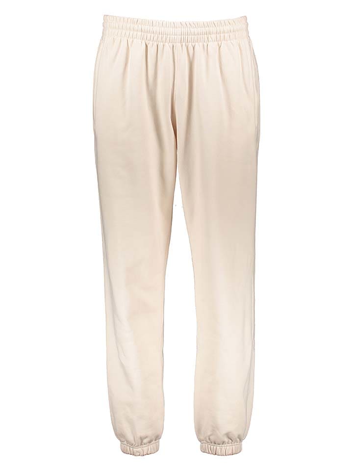 adidas Spodnie dresowe w kolorze beżowym rozmiar: L