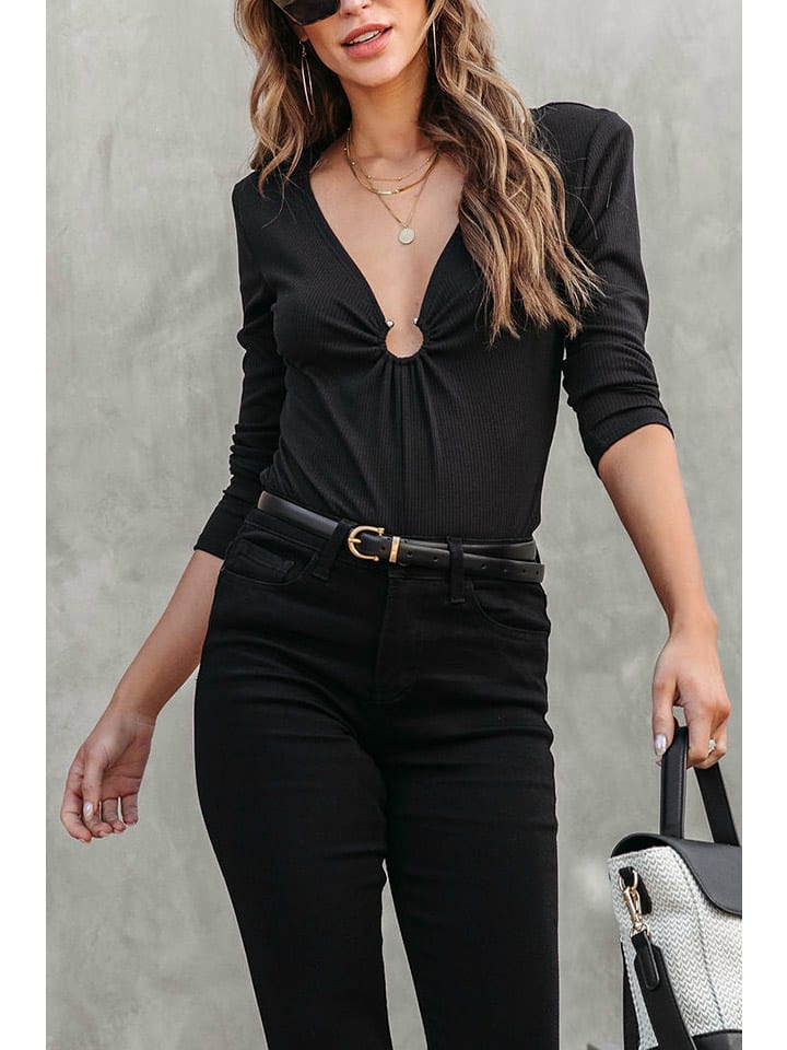 Milan Kiss Bluzka w kolorze czarnym rozmiar: M