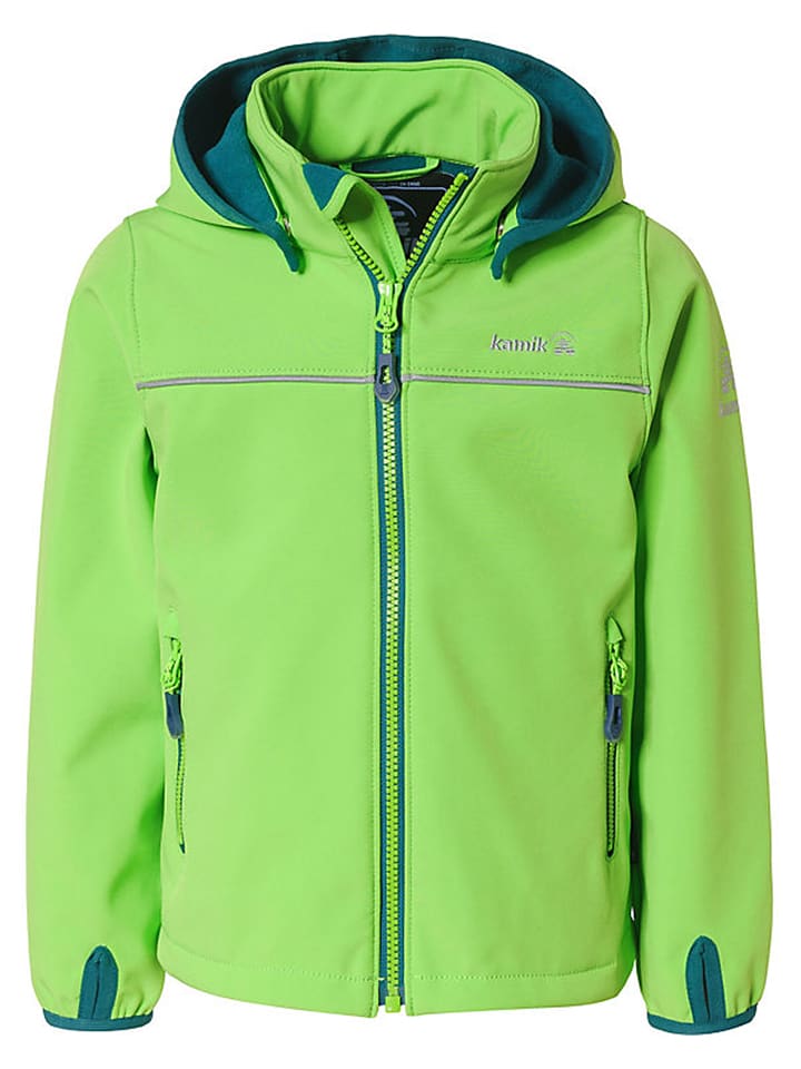 Kamik Kurtka softshellowa "Jarv" w kolorze zielonym rozmiar: 116