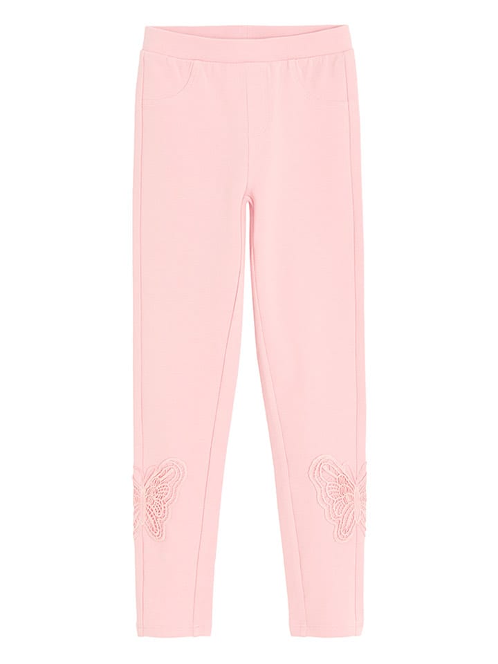 COOL CLUB Legginsy w kolorze jasnoróżowym rozmiar: 104