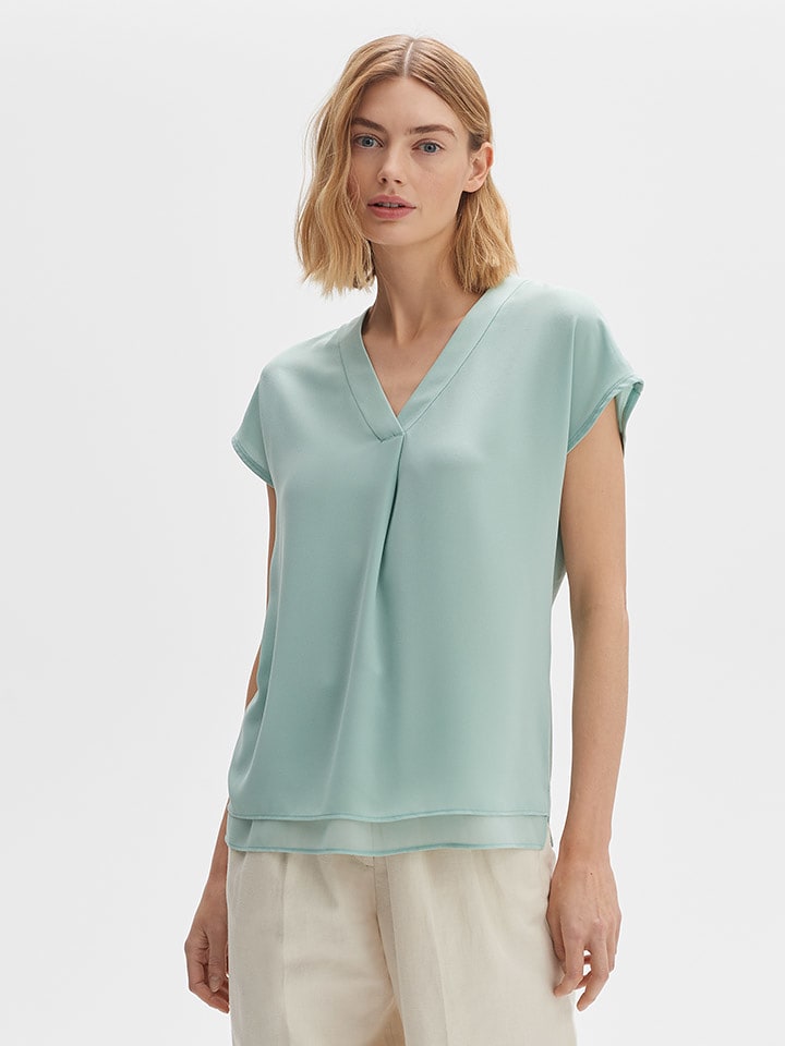 OPUS Bluzka w kolorze miętowym rozmiar: 36