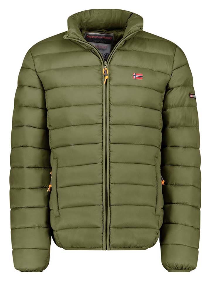 Geographical Norway Kurtka pikowana "Amigolor" w kolorze khaki rozmiar: 3XL