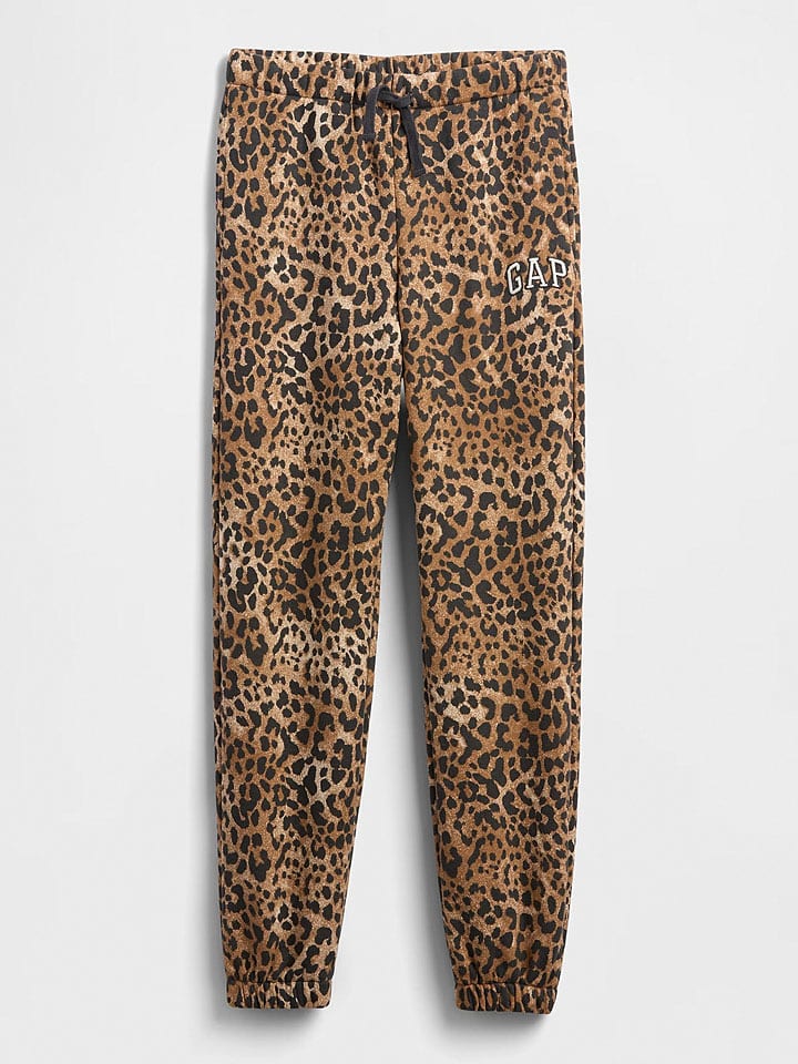 GAP Spodnie dresowe w kolorze jasnobrązowym rozmiar: 128/134