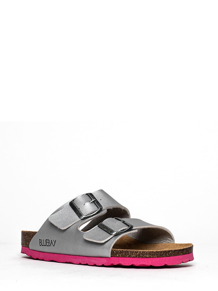 Bluebay Klapki "Aristote" w kolorze srebrnym rozmiar: 39