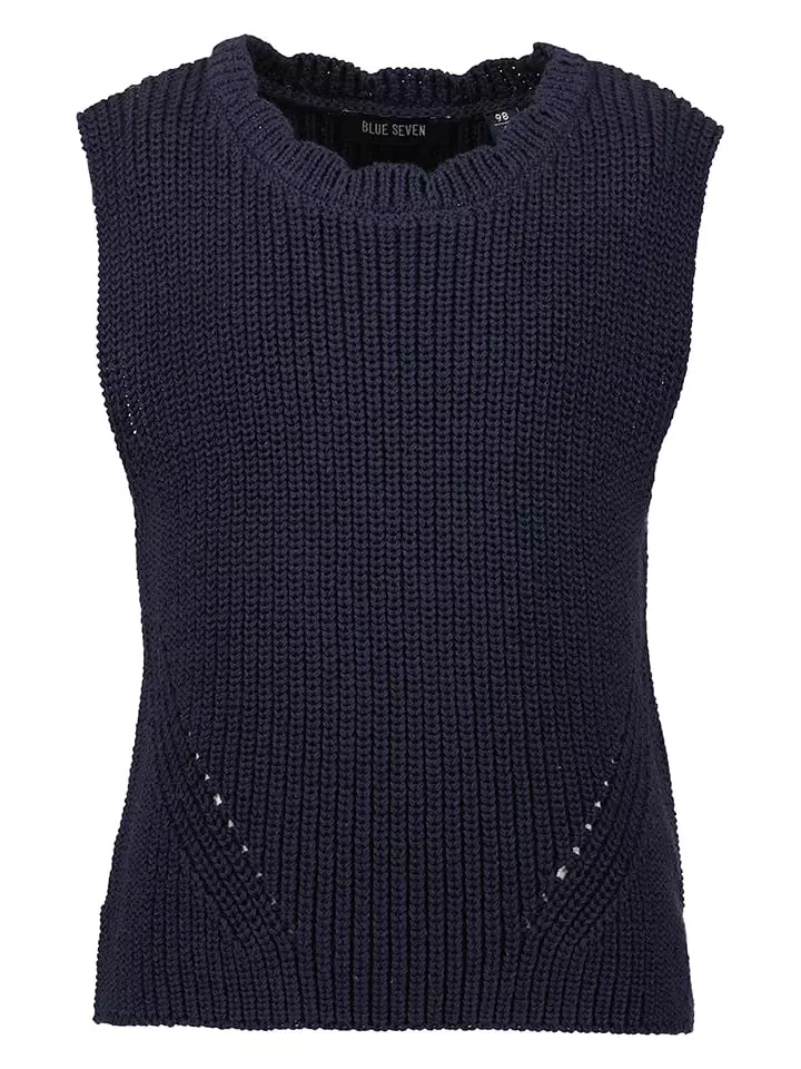 Blue Seven Bezrękawnik w kolorze granatowym rozmiar: 110