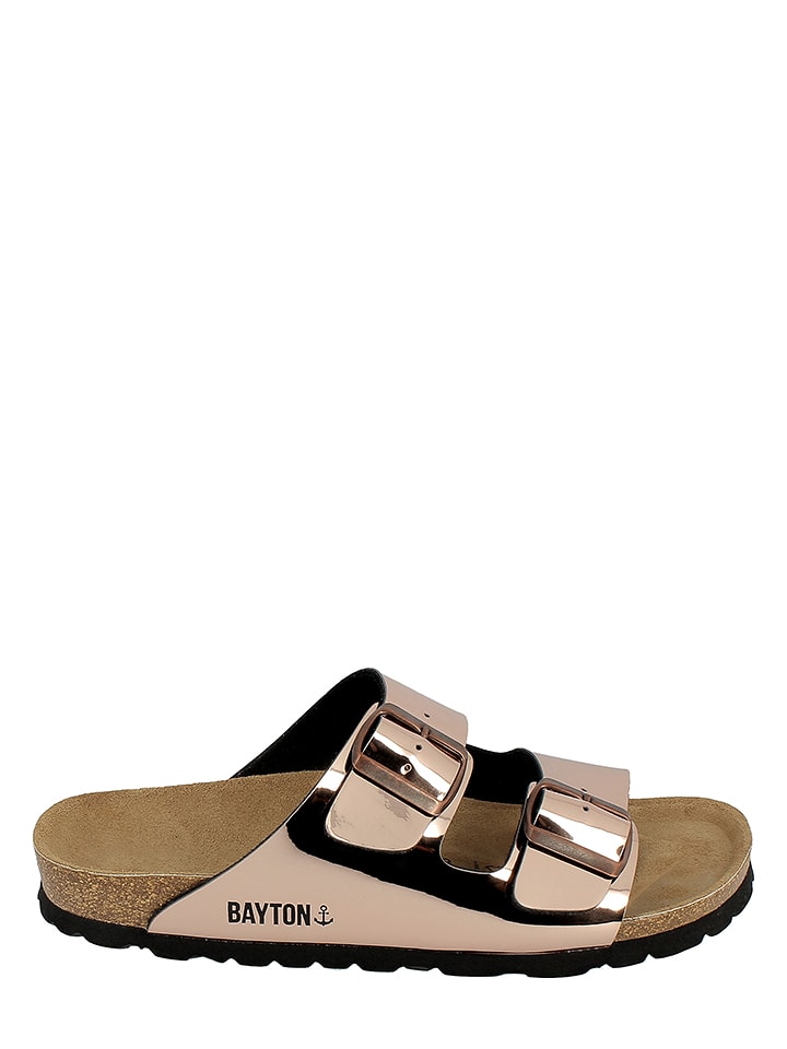 BAYTON Klapki w kolorze miedzianym rozmiar: 37