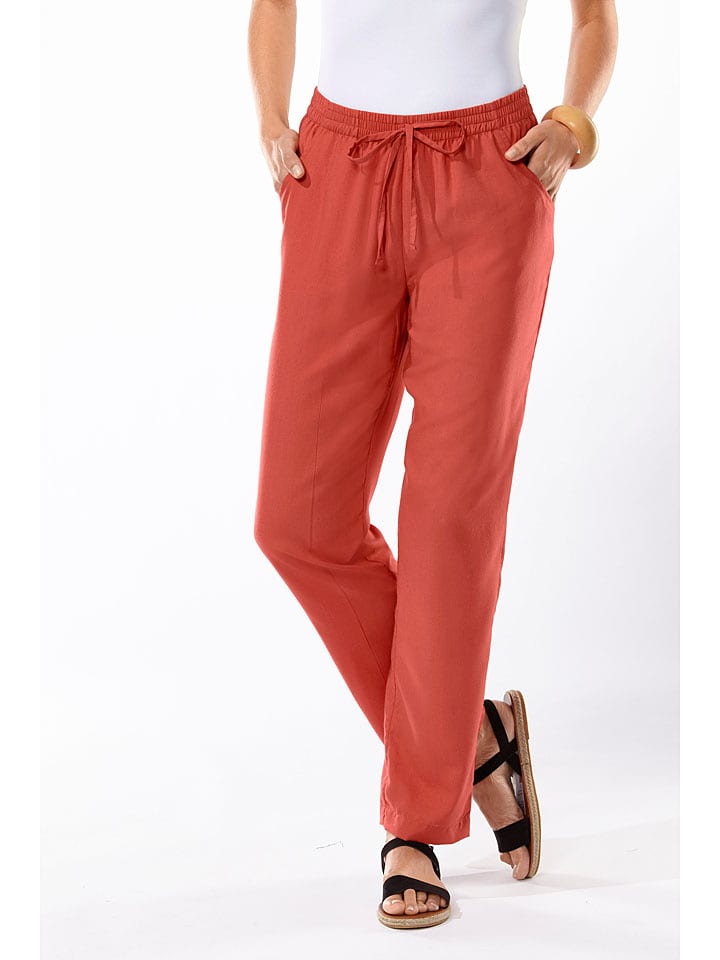 WITT WEIDEN Spodnie w kolorze czerwonym rozmiar: W23