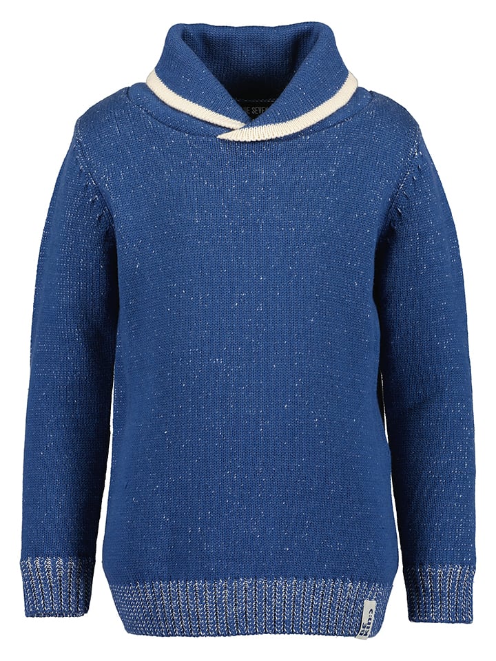 Blue Seven Sweter w kolorze niebieskim rozmiar: 98