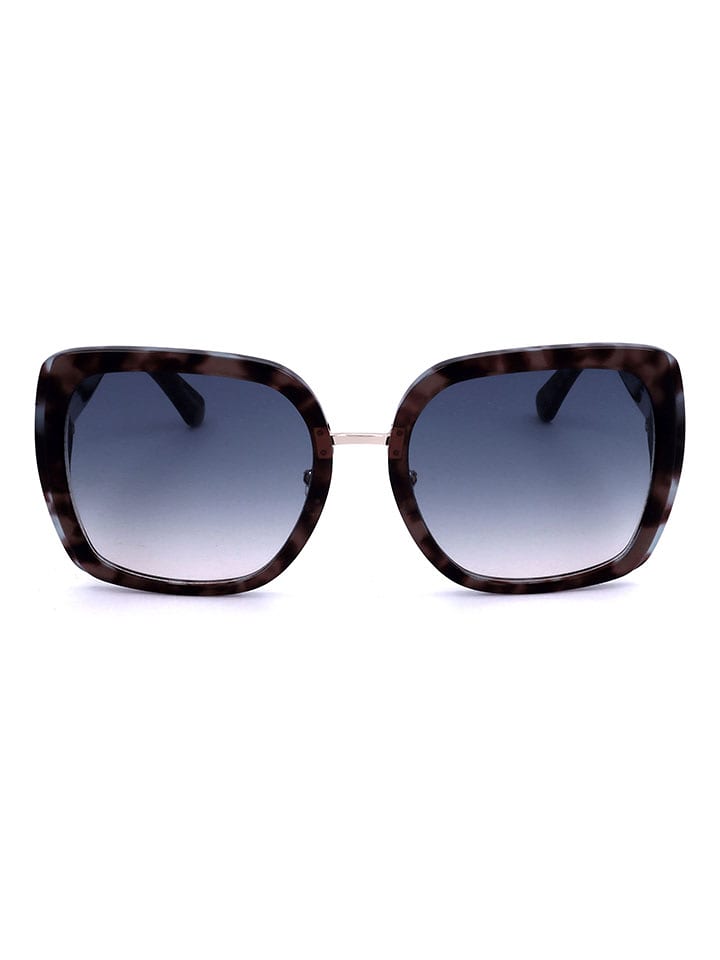 Kate Spade Damskie okulary przeciwsłoneczne w kolorze granatowo-brązowym rozmiar: 56