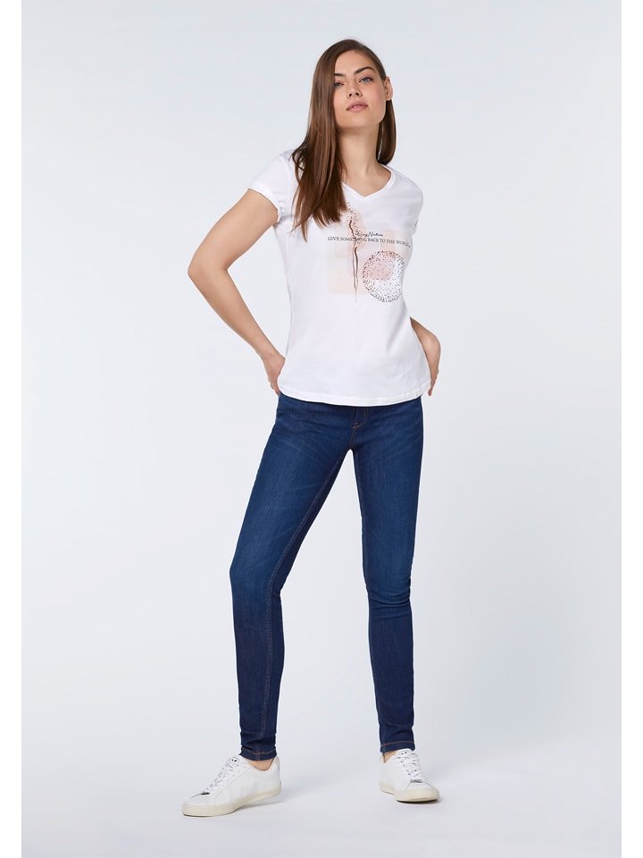 Detto Fatto Koszulka w kolorze białym rozmiar: 46