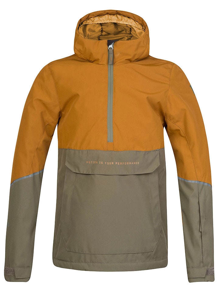 Hannah Kurtka narciarska "Jumy" w kolorze jasnobrązowo-oliwkowym rozmiar: 134/140