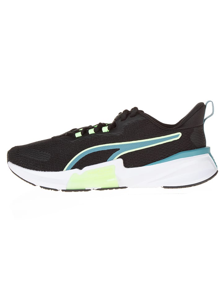 Puma Buty "PWR XX Nitro Luxe" w kolorze czarno-błękitno-białym do biegania rozmiar: 40,5