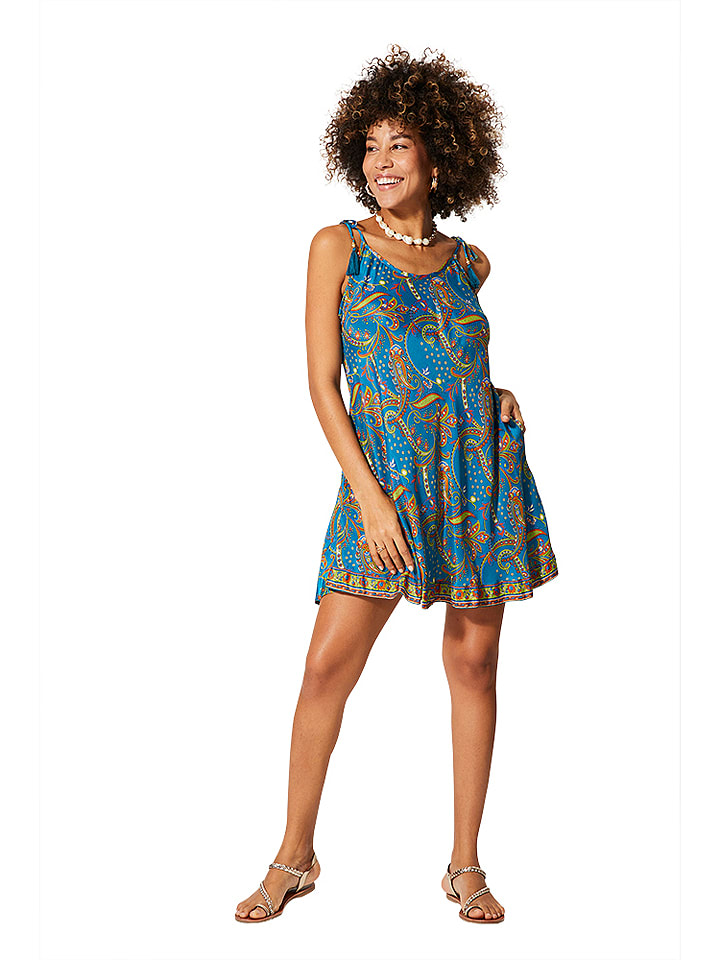 Aller Simplement Sukienka w kolorze niebieskim rozmiar: 34-40