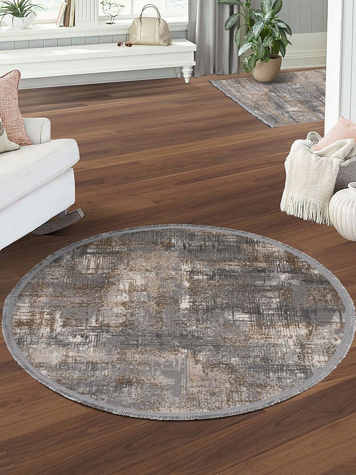 Mioli Dywan w kolorze szarym rozmiar: 100 cm